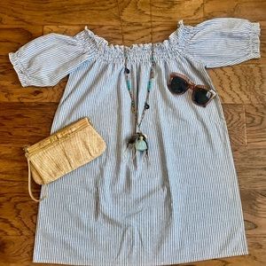 *Off the shoulder summer dress*